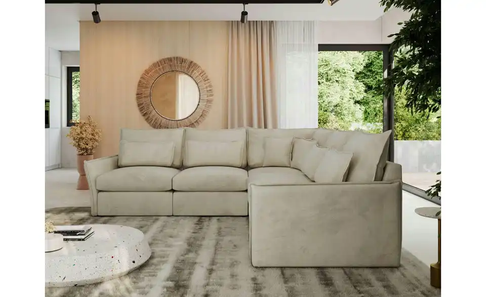 Ecksofa Veroso, in Wohnsituation