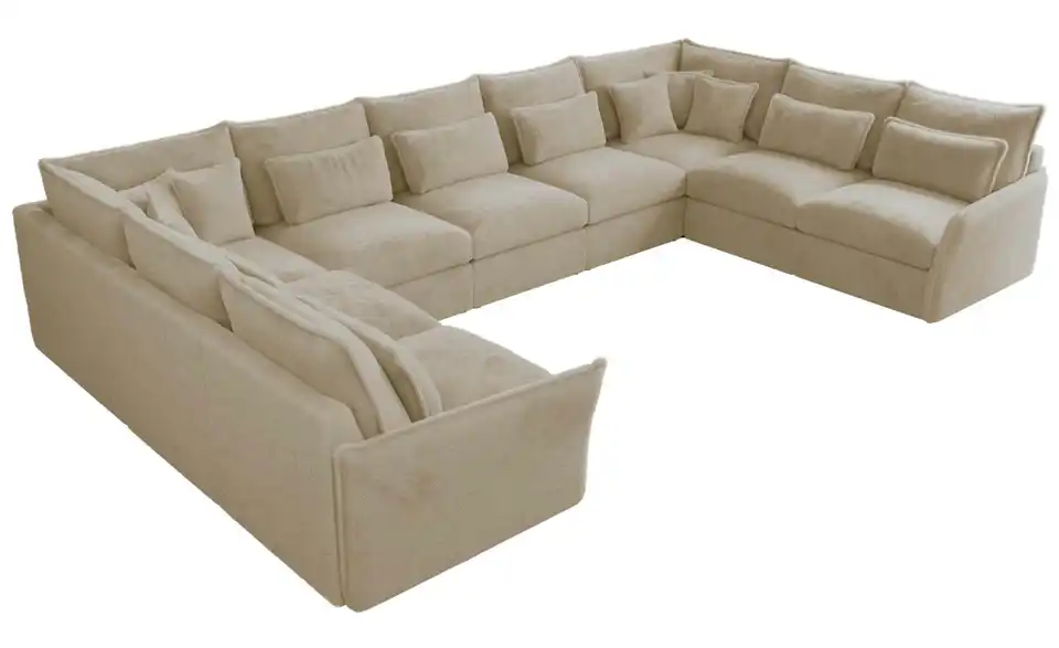 Wohnlandschaft Creme, Perspektive