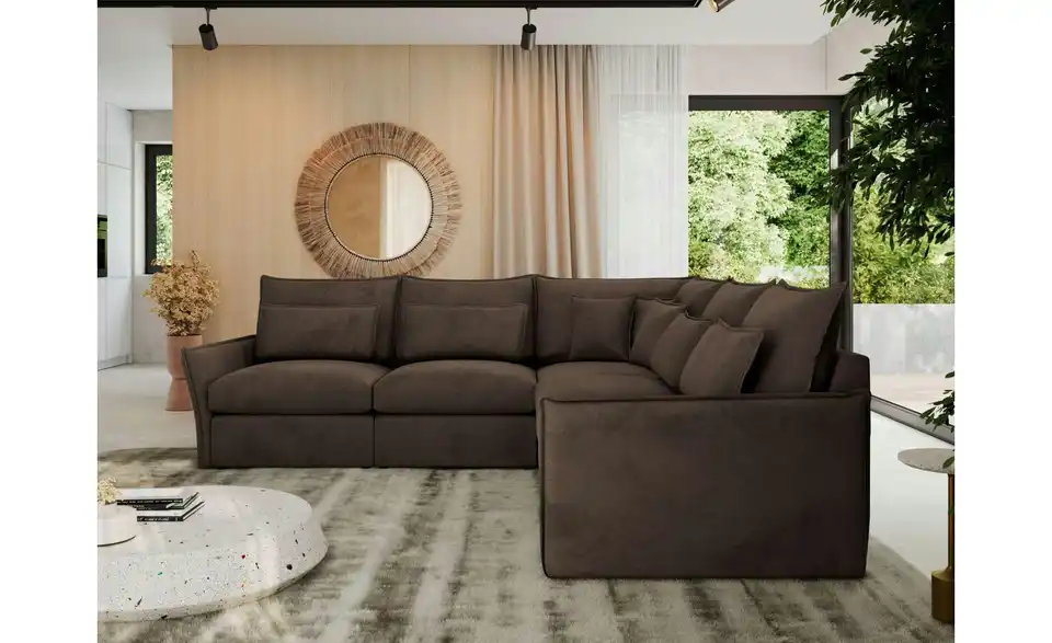 Ecksofa Veroso, in Wohnsituation