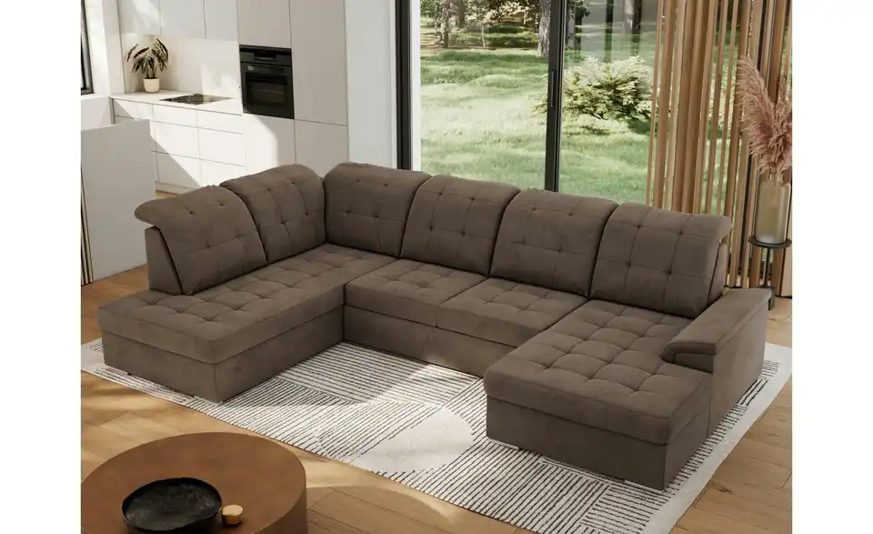 Wohnlandschaft Madrito mit Schlaffunktion, in Wohnsituation