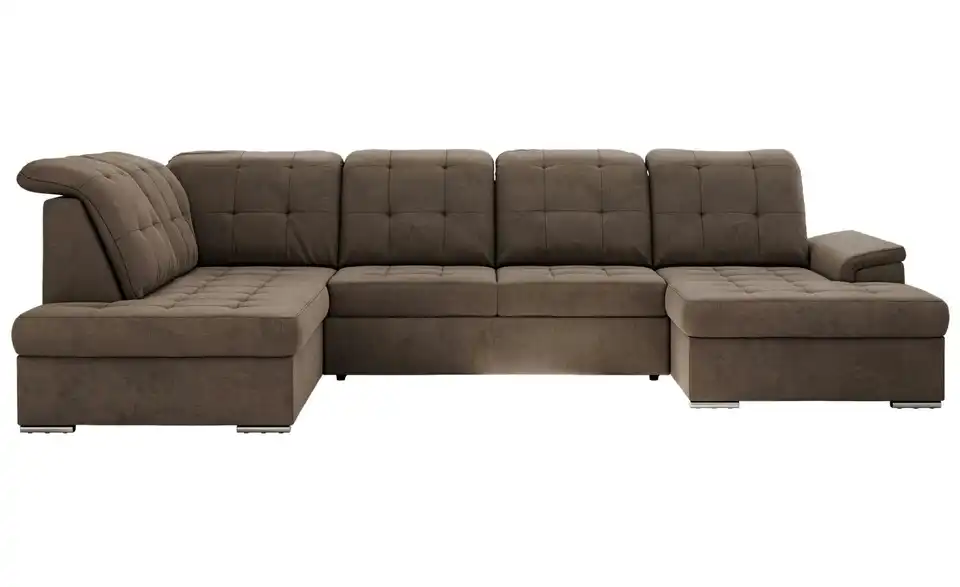 Wohnlandschaft Madrito mit Schlaffunktion, Frontansicht