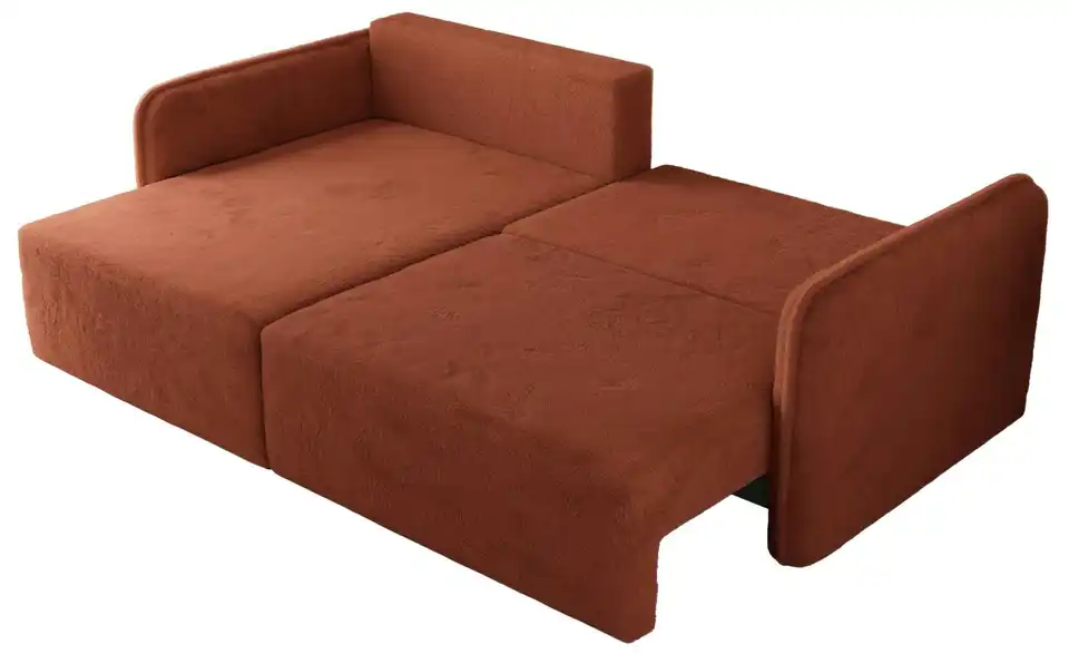 Ecksofa Orange, Detailansicht