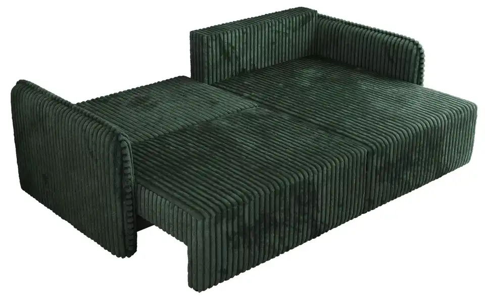 Ecksofa Grün, Detailansicht