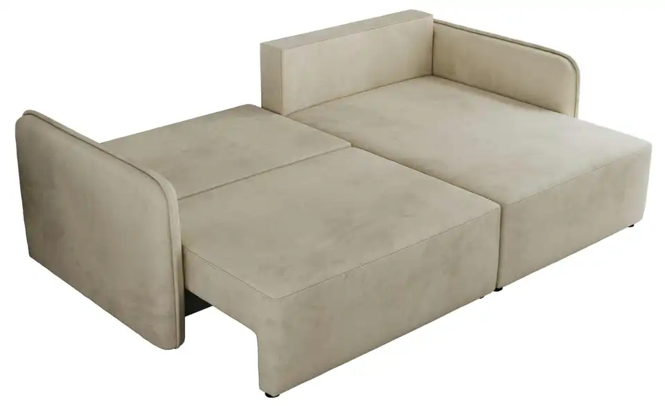 Ecksofa Beige, Detailansicht
