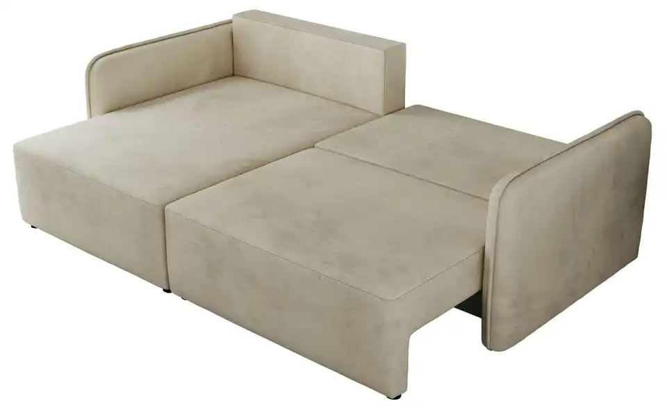 Ecksofa Beige, Detailansicht