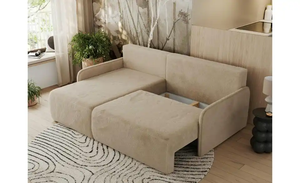 Ecksofa Arpa mit Schlaffunktion, Funktionsansicht