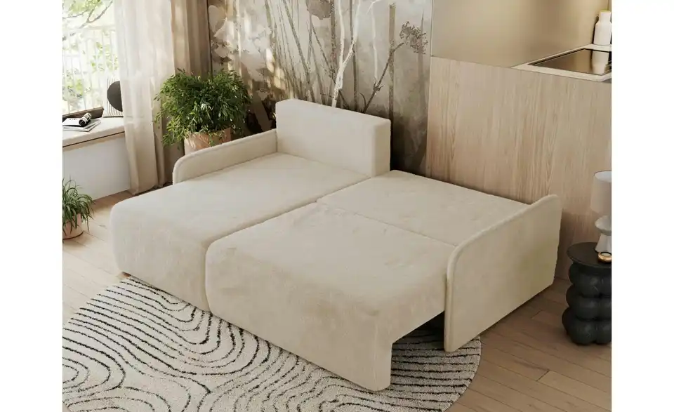 Ecksofa Arpa mit Schlaffunktion, in Wohnsituation