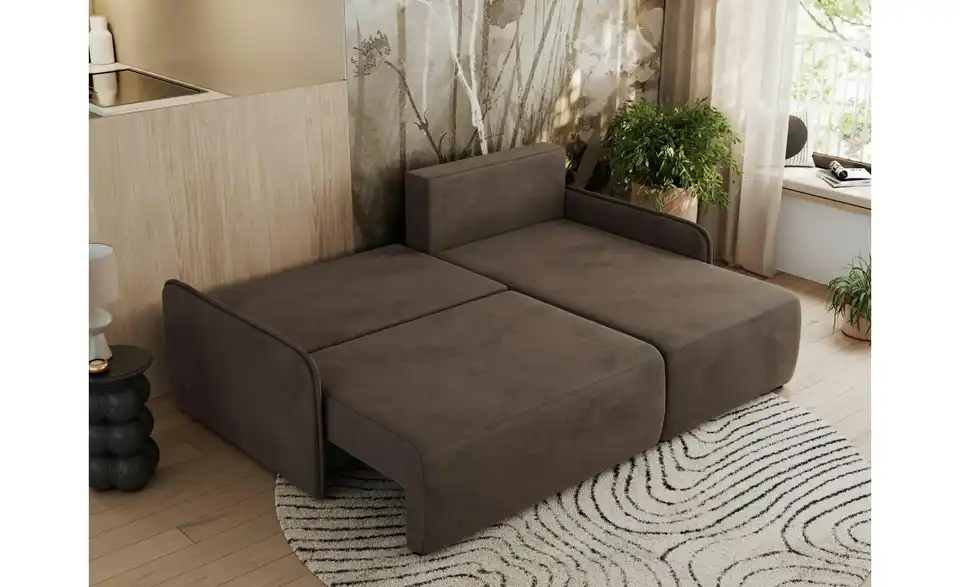 Ecksofa Arpa mit Schlaffunktion, in Wohnsituation