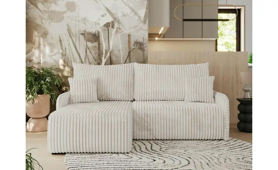 Ecksofa Arpa mit Schlaffunktion, in Wohnsituation