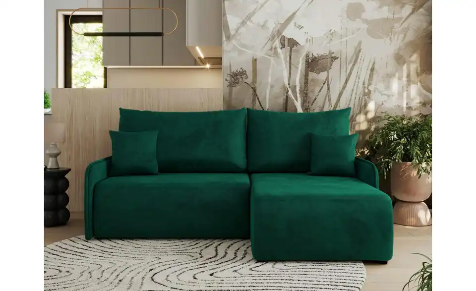 Ecksofa Arpa mit Schlaffunktion, in Wohnsituation