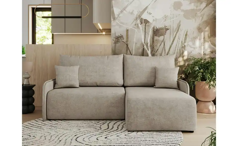 Ecksofa Arpa mit Schlaffunktion, in Wohnsituation