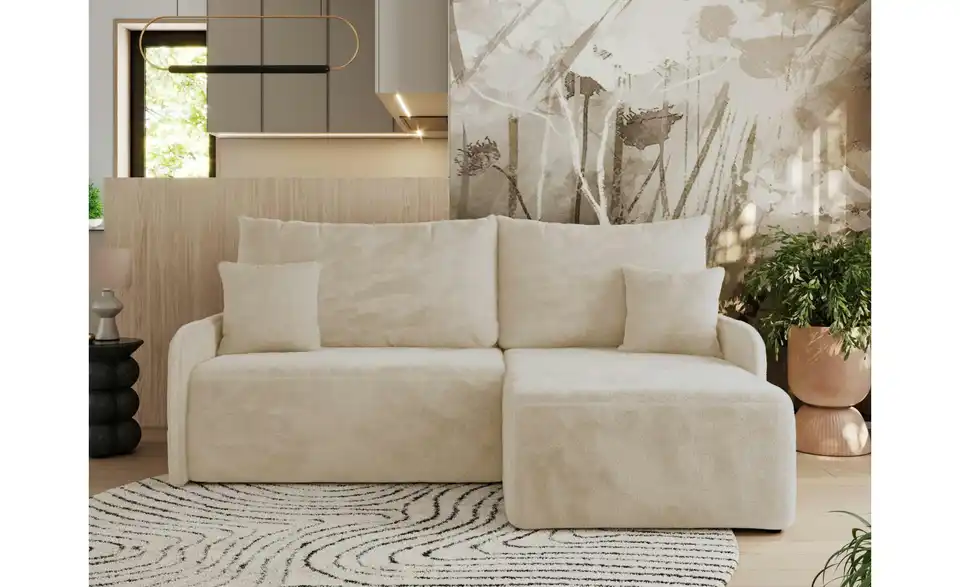 Ecksofa Arpa mit Schlaffunktion, in Wohnsituation