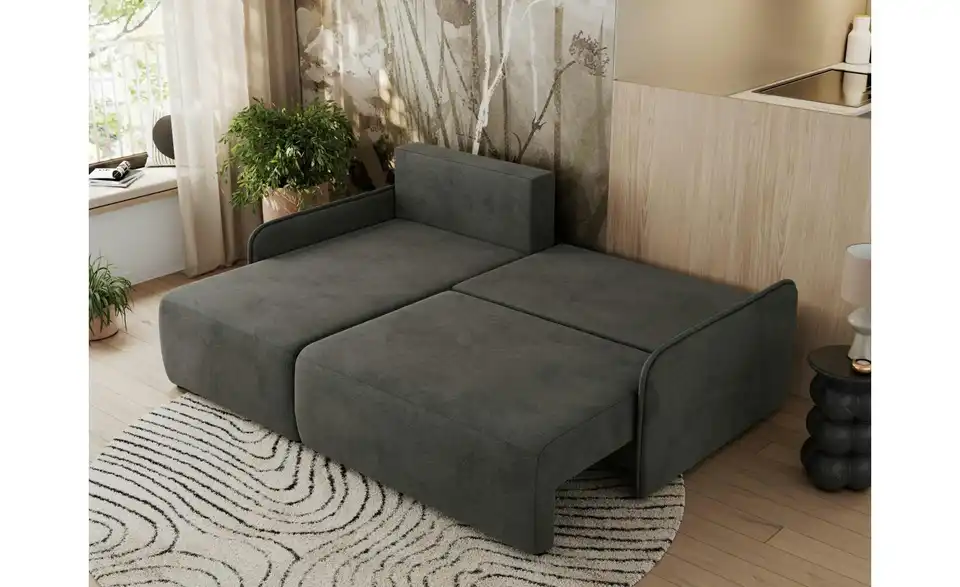 Ecksofa Arpa mit Schlaffunktion, in Wohnsituation
