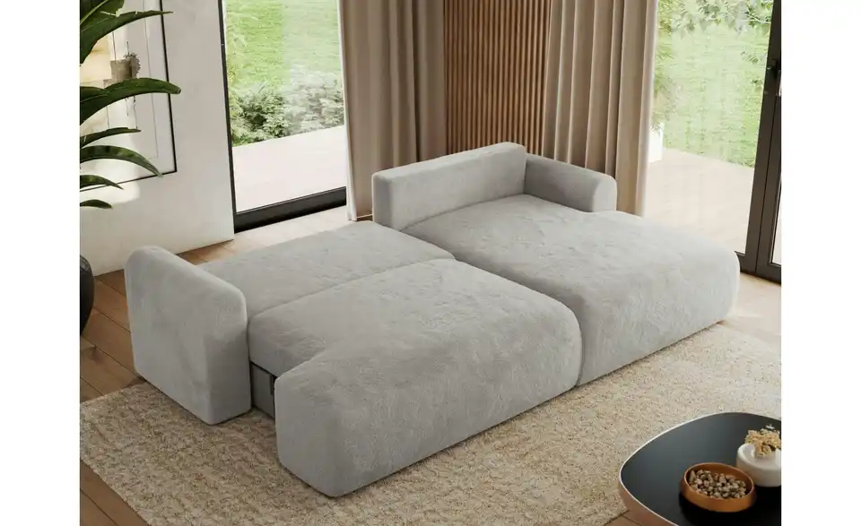 Ecksofa Tono mit Schlaffunktion, in Wohnsituation