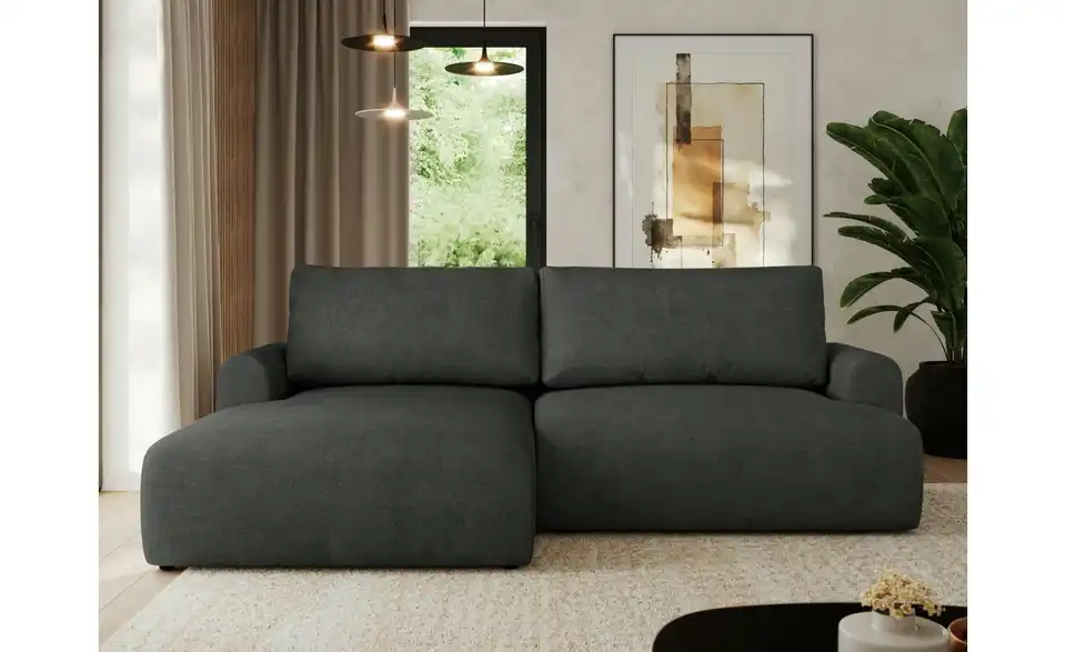 Ecksofa Tono mit Schlaffunktion, in Wohnsituation