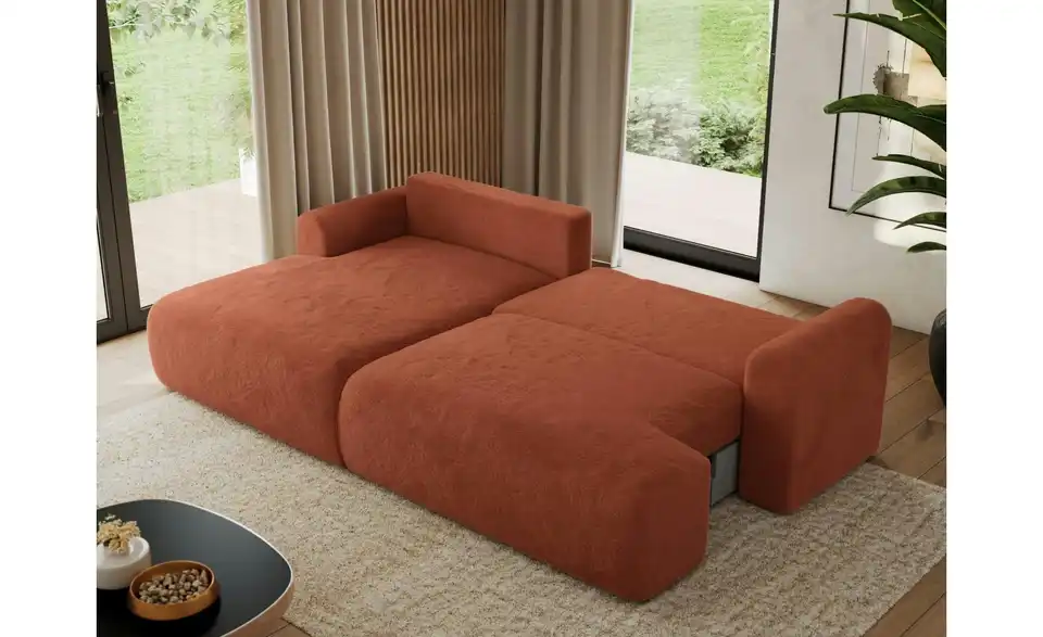 Ecksofa Tono mit Schlaffunktion, in Wohnsituation