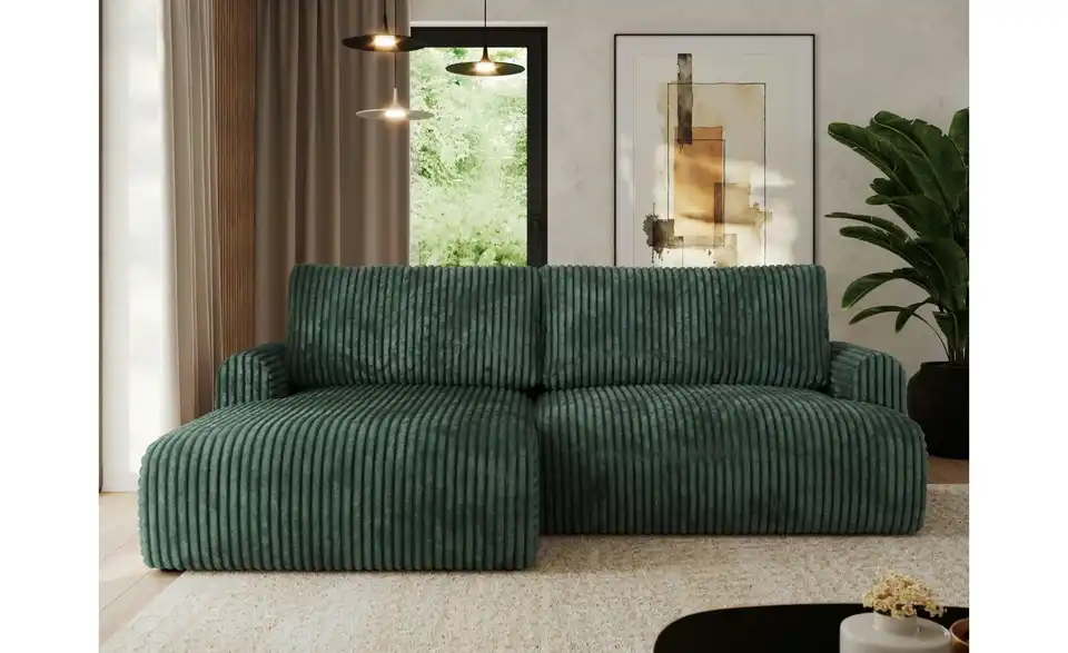 Ecksofa Tono mit Schlaffunktion, in Wohnsituation