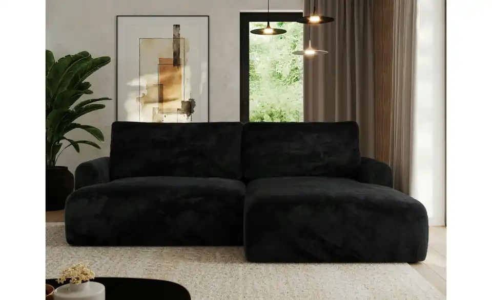 Ecksofa Tono mit Schlaffunktion, in Wohnsituation