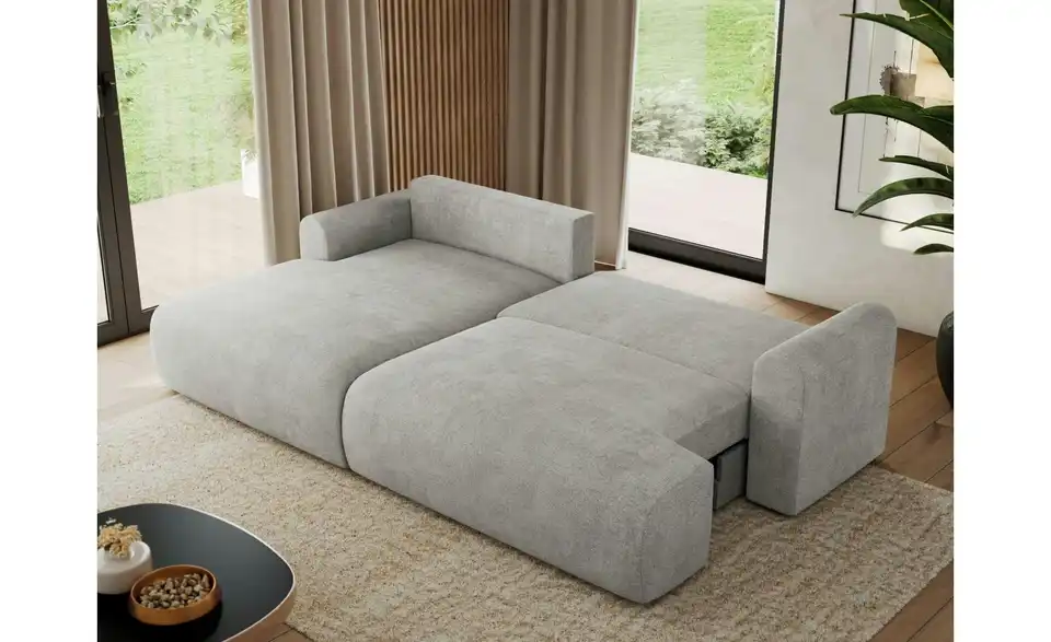 Ecksofa Tono mit Schlaffunktion, in Wohnsituation