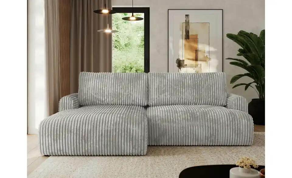 Ecksofa Tono mit Schlaffunktion, in Wohnsituation