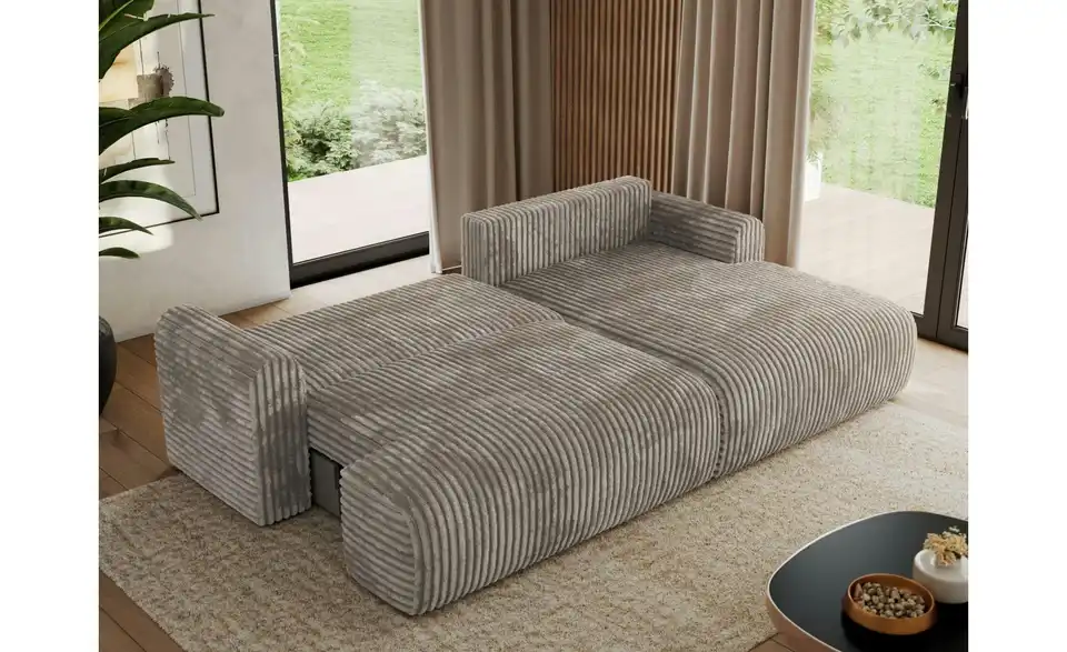 Ecksofa Tono mit Schlaffunktion, in Wohnsituation