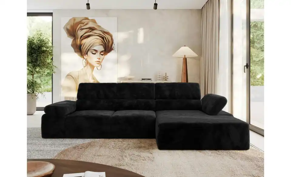 Ecksofa, in Wohnsituation