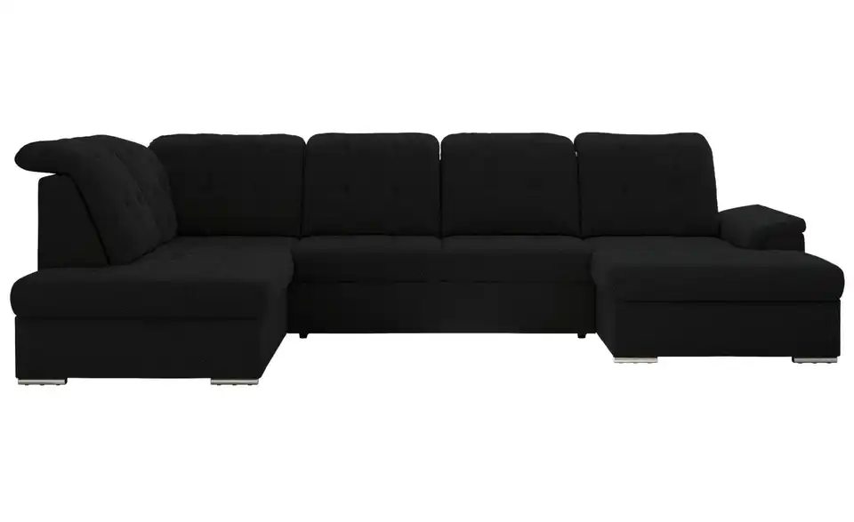 Wohnlandschaft Madrito mit Schlaffunktion, Frontansicht