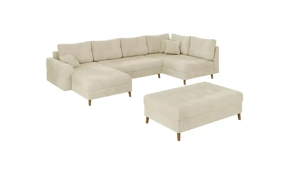 Wohnlandschaft mit Hocker Trygve, Perspektive