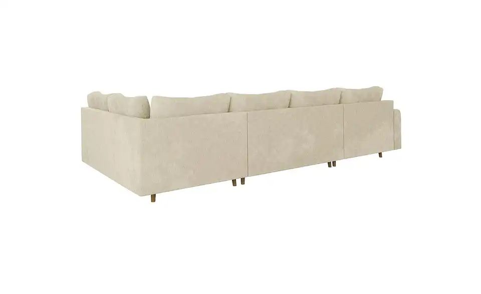 Wohnlandschaft mit Hocker Trygve, Rückansicht