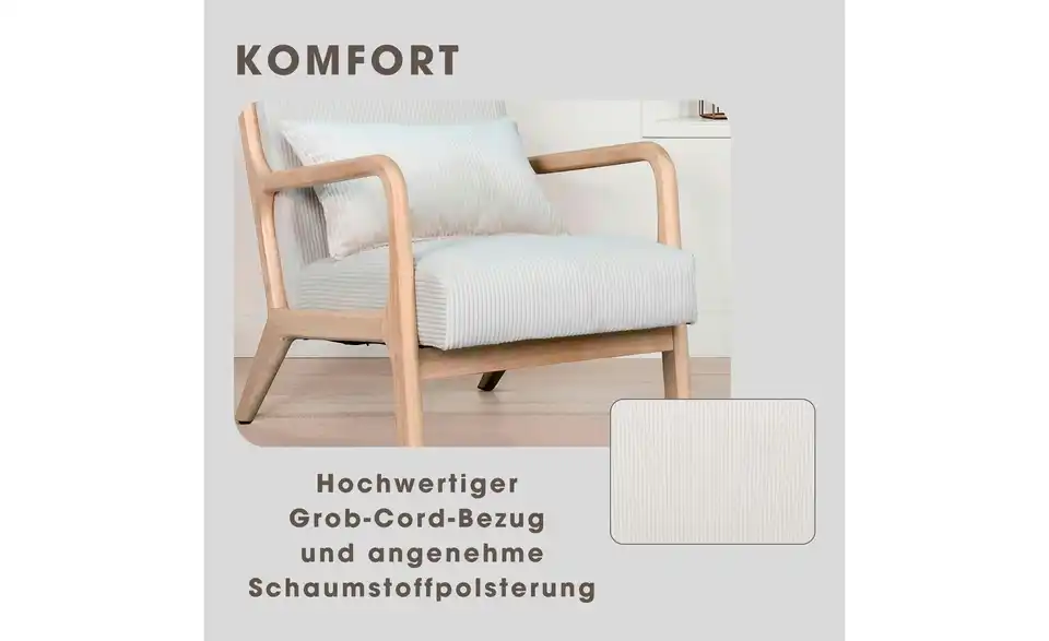 by Living Sessel, Bild mit Text