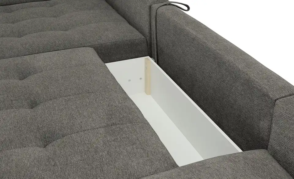 Wohnlandschaft mit Schlaffunktion, Detailansicht