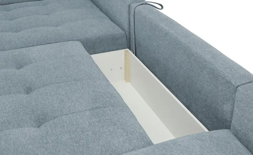 Wohnlandschaft mit Schlaffunktion, Detailansicht