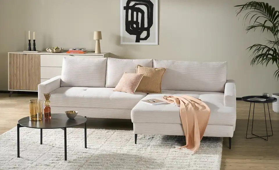 smart Ecksofa Candice, in Wohnsituation