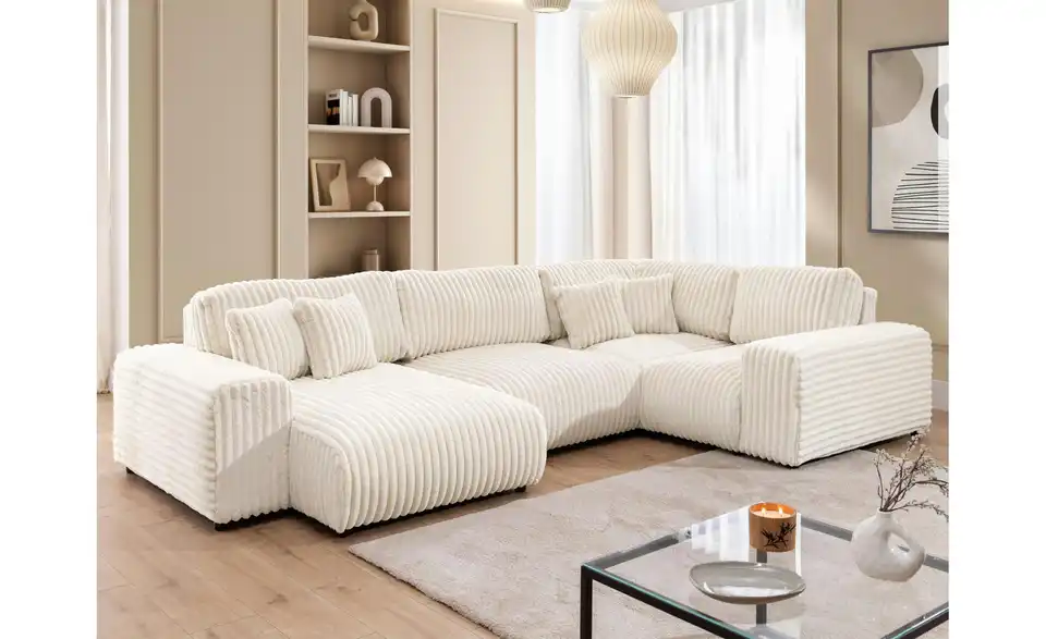 S-STYLE Wohnlandschaft XXL Mollis, in Wohnsituation