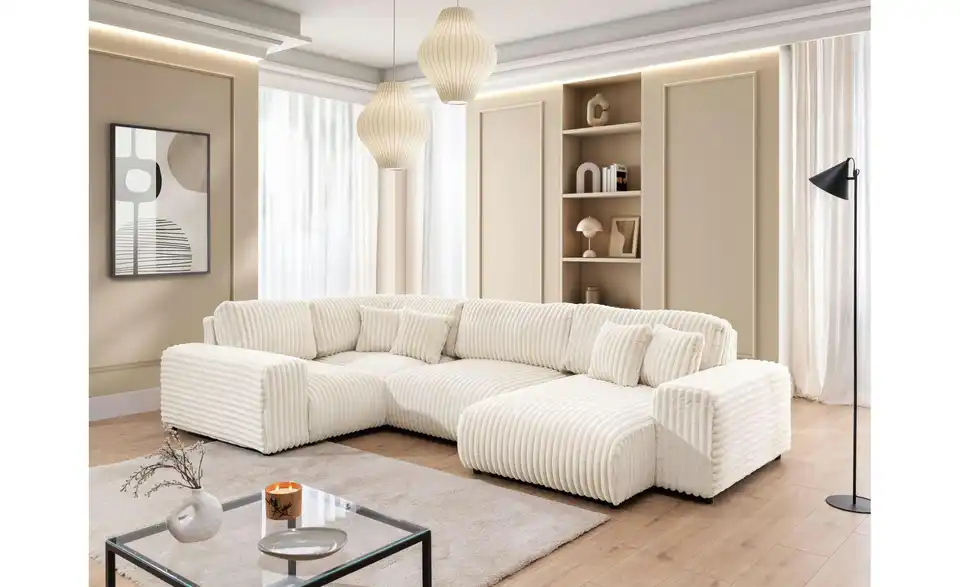 S-STYLE Wohnlandschaft XXL Mollis, in Wohnsituation