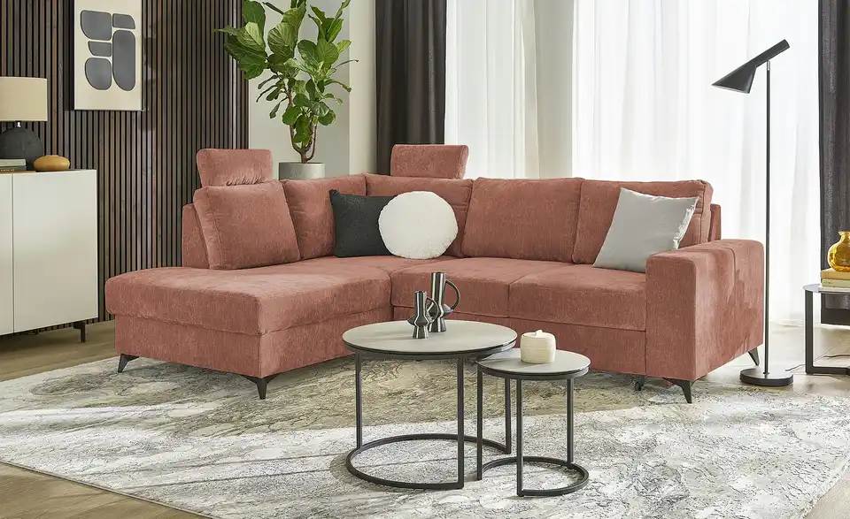 Primo Ecksofa Salamanca, in Wohnsituation