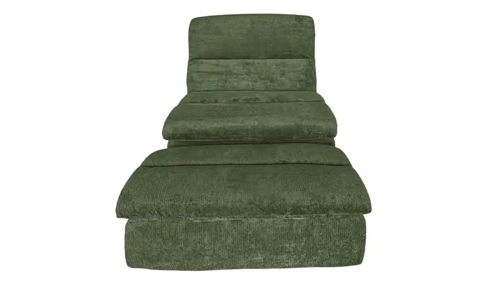 Sessel mit Hocker Maaret vakuumiert, Frontansicht