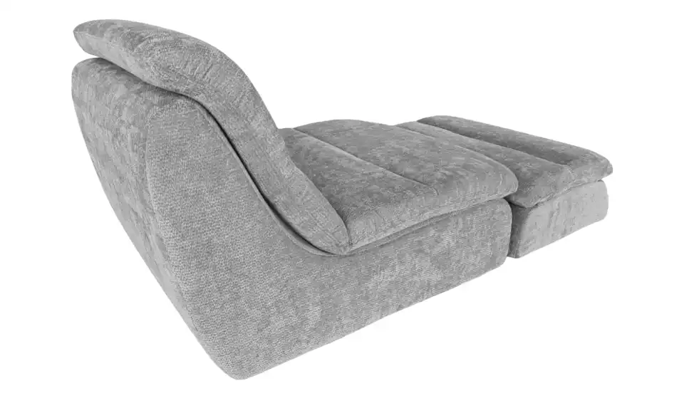Sessel mit Hocker Maaret vakuumiert, Rückansicht