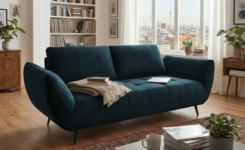 bobb Einzelsofa Carly mit Sitztiefenverstellung, in Wohnsituation