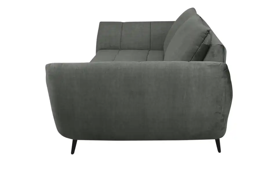 bobb Sofa 2,5 -sitzig Carly mit Sitztiefenverstellung, Profilansicht