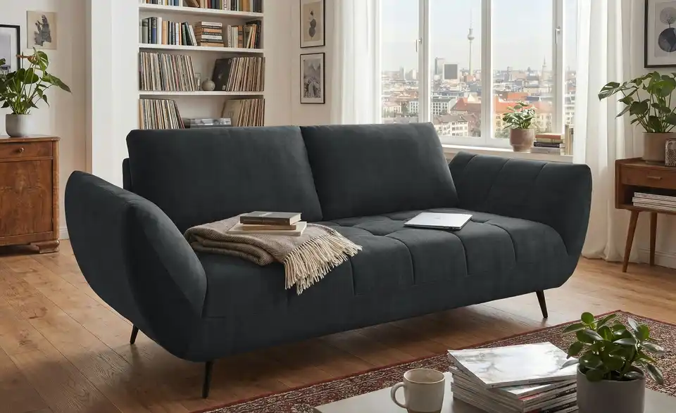 bobb Einzelsofa Carly mit Sitztiefenverstellung, in Wohnsituation