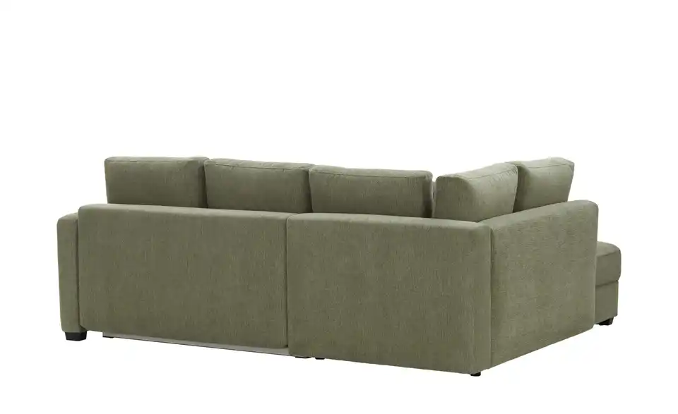 Ecksofa mit Boxspringpolsterung, Rückansicht