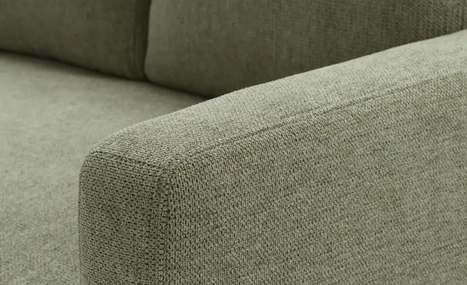 Ecksofa mit Boxspringpolsterung, Detailansicht