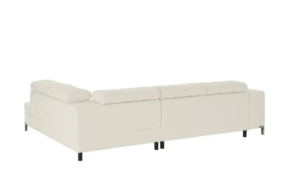 Ecksofa Arte mit verstellbaren Kopfstützen, Rückansicht