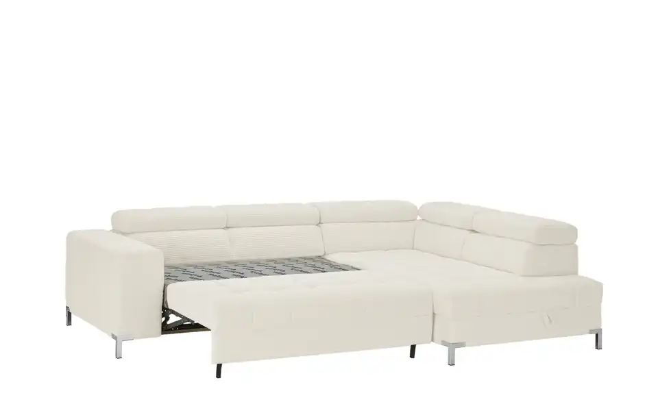 Ecksofa Arte mit verstellbaren Kopfstützen, Funktionsansicht