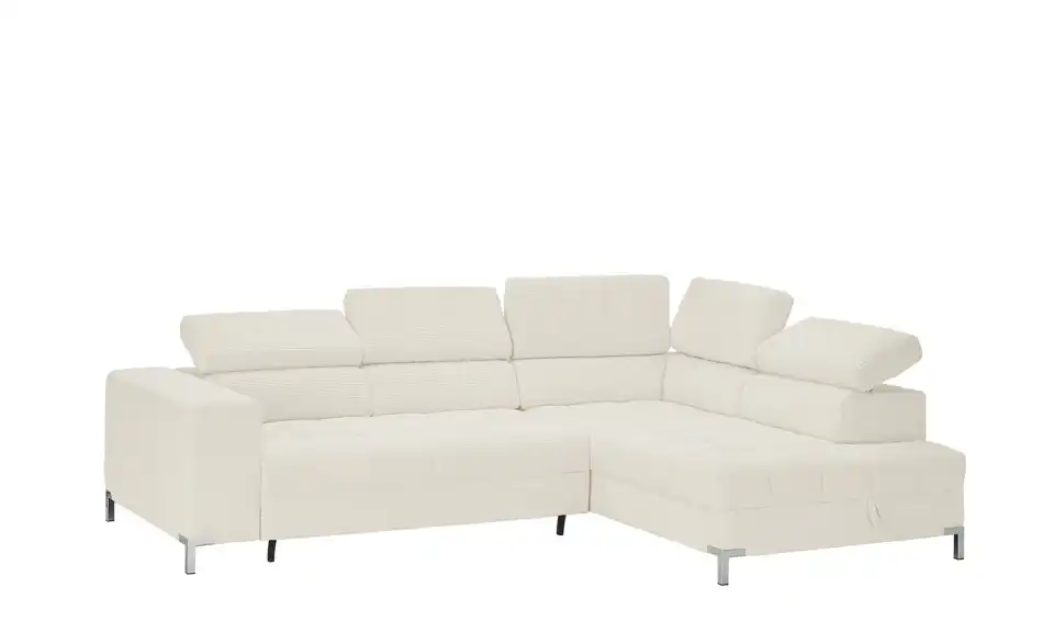 Ecksofa Arte mit verstellbaren Kopfstützen, Funktionsansicht