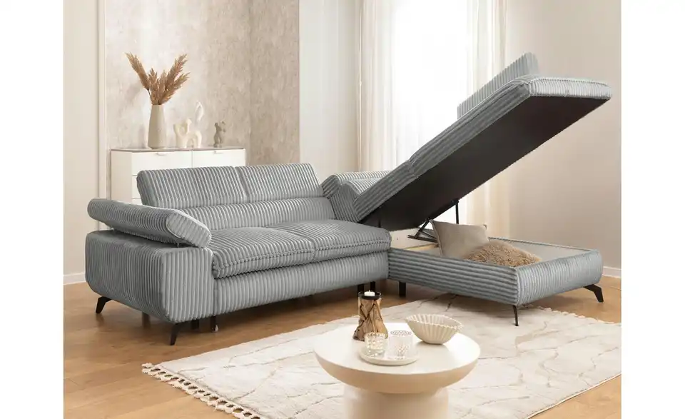 S-STYLE Ecksofa Bonnie mit Schlaffunktion, in Wohnsituation