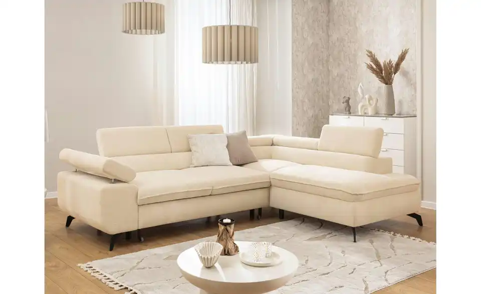 S-STYLE Ecksofa Bonnie mit Schlaffunktion, in Wohnsituation