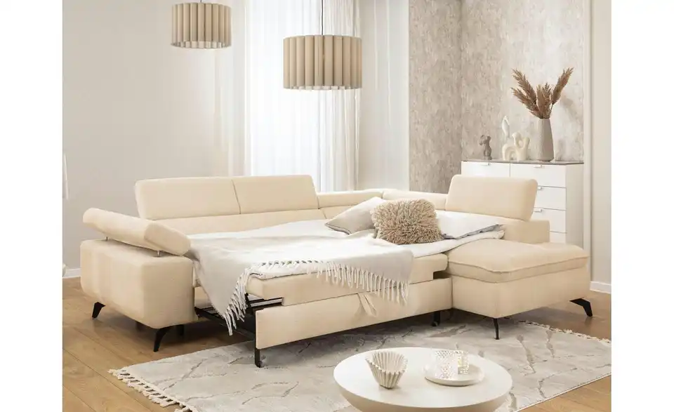 S-STYLE Ecksofa Bonnie mit Schlaffunktion, Funktionsansicht