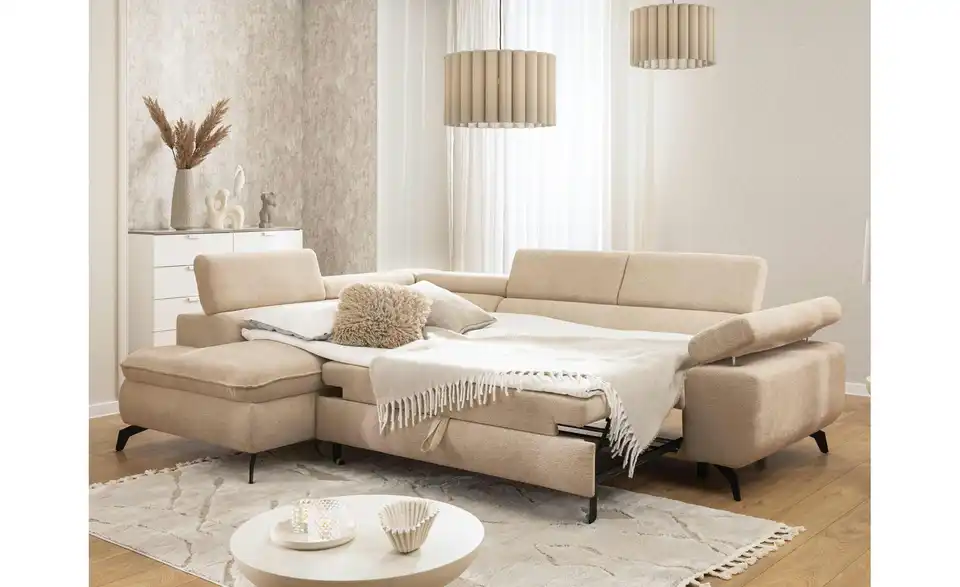 S-STYLE Ecksofa Bonnie mit Schlaffunktion, Funktionsansicht